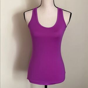 ATHLETA Purple Cool Racerback Tank Top Size XXS